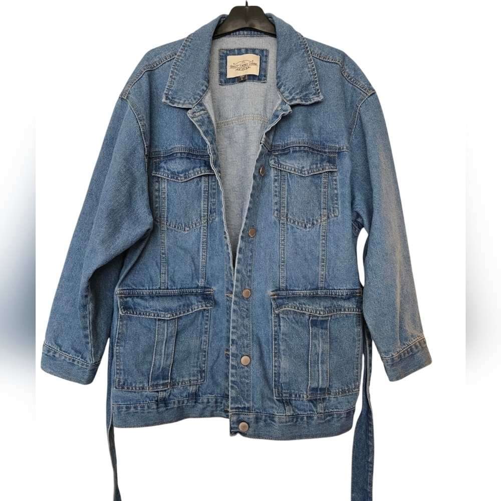 Ashley Vintage Charm denim oversize jacket - Picture 2 of 6